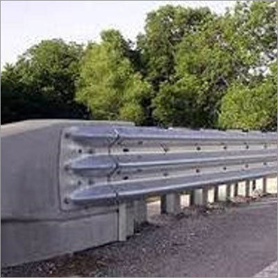 Thrie Metal Beam Crash Barrier