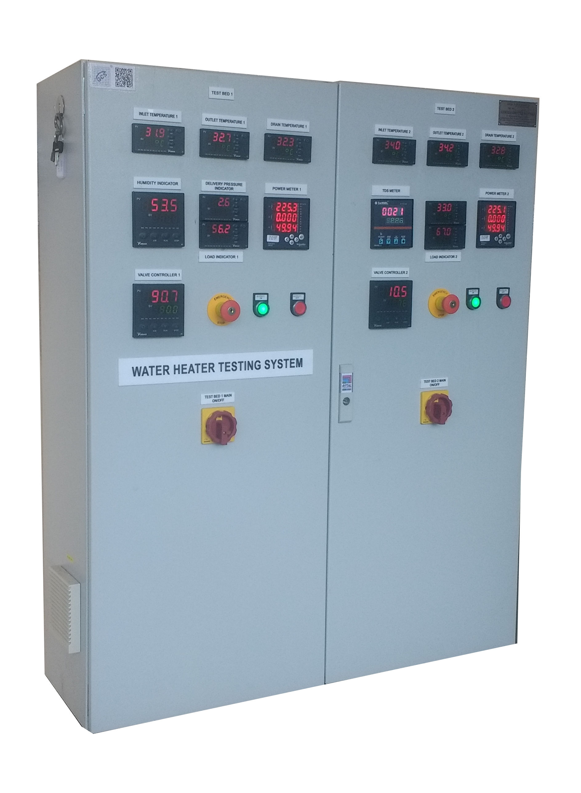 Water Heater Testing System