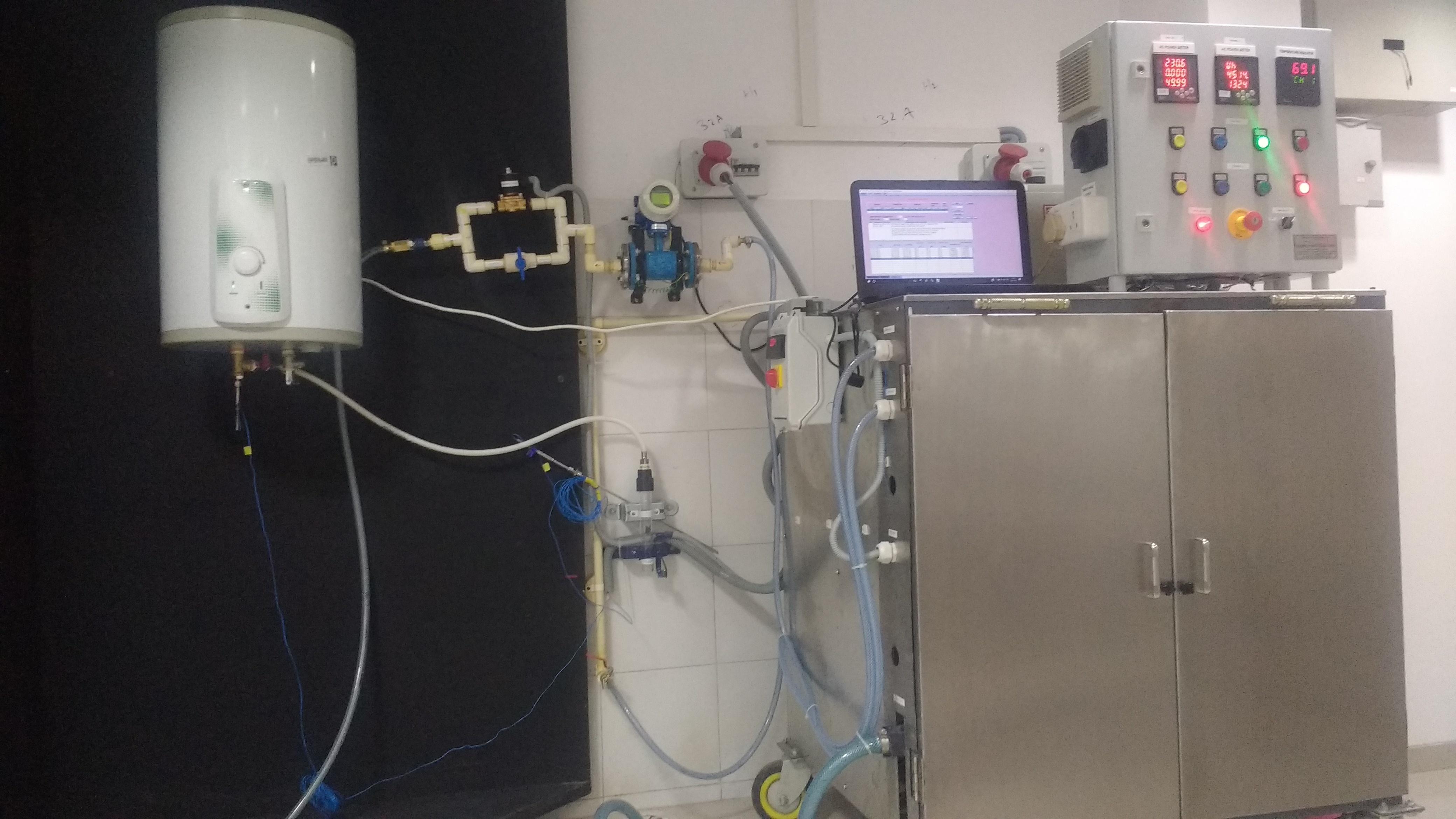 Water Heater Testing System