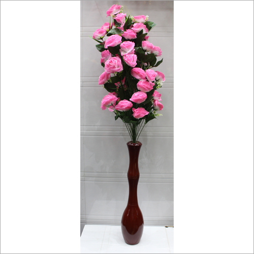 Artificial Pink Roses Bunch