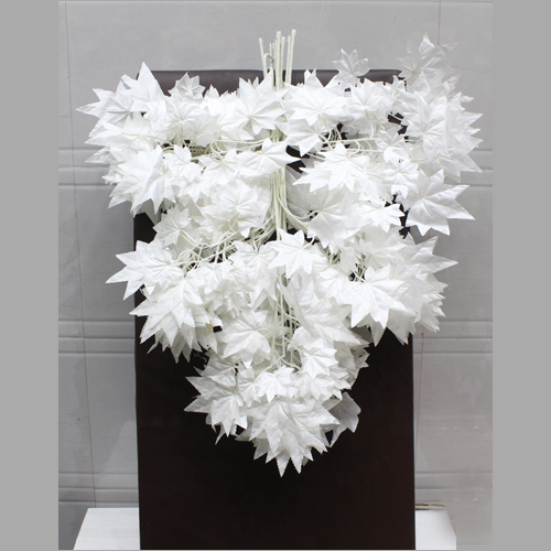 Artificial White Maple Leaves