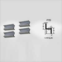 Mild steel window section Table F7D