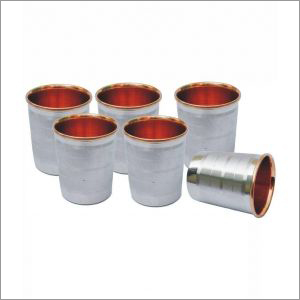 Divine Copper Pure Copper Steel Glass Set