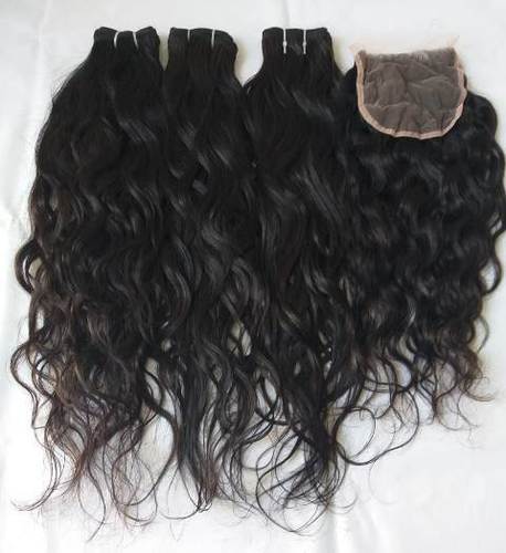 Indian Remy Natural Wavy Human Hair Extension