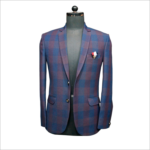 Checked Blazer