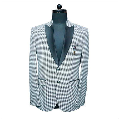 Mens Shepherd Checked Blazer