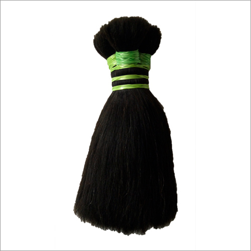 Black 10 Inch Double Drawn Human Hair