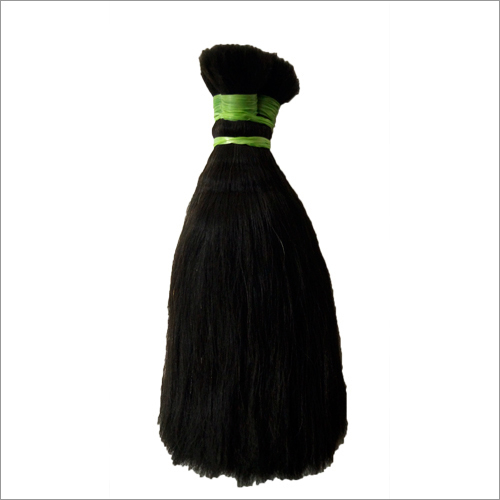 Black 14 Inch Double Drawn Human Hair