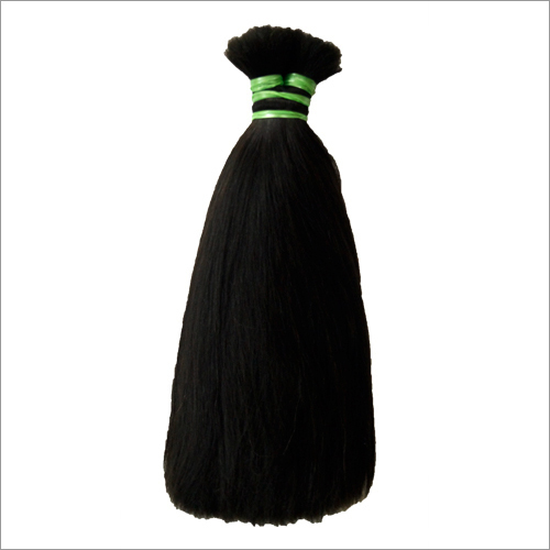 Black 20 Inch Double Drawn Human Hair