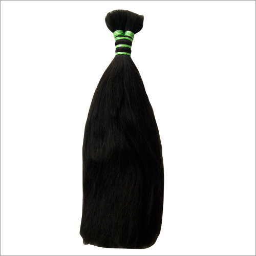 Black 26 Inch Double Drawn Human Hair