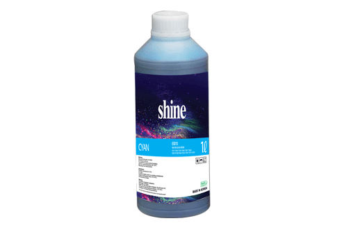 Shine Inkjet Ink Hp Cyan 1 Ltr For Use In: Printer