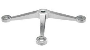 Three Way Spider Fitting Without Fin