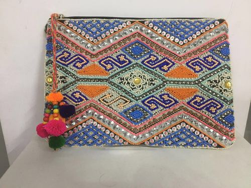 Multicolor Fashion Beaded Clutch Bags