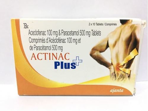 Aceclofenac And Paracetamol Tablets
