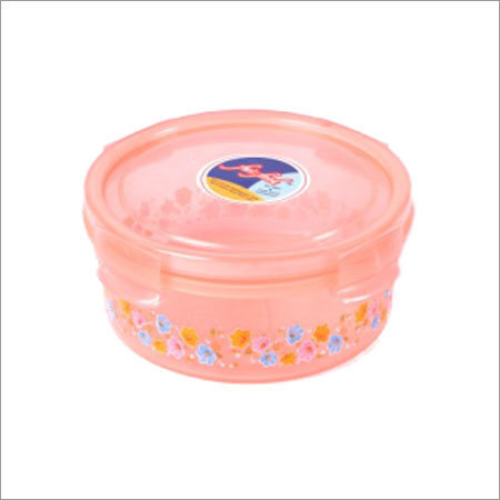 AIR TIGHT & LEAK PROOF ROUND CONTAINER 700 ml (PRINTED)
