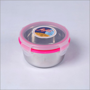 AIR TIGHT & LEAK PROOF STEEL CONTAINER 400 ml