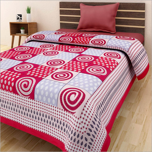 Printed Single Bedsheet