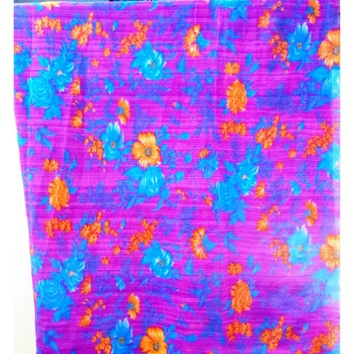 Flower  printed chiffon scarves