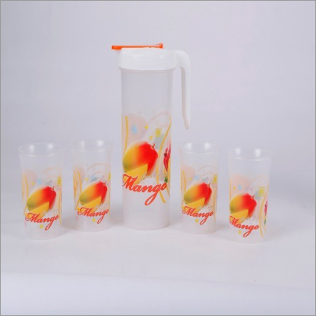 JUICY JUG WITH 4 GLASS