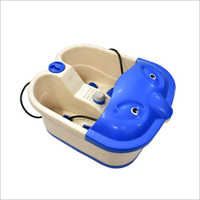 Pedicure Tub - Plastic, 15x12x8 Inches, 2 Gallons | Compact Design, Heat Therapy, Vibration Massage, Non-slip Base, Easy To Use