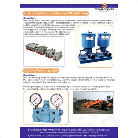 Dual Line Lubrication System