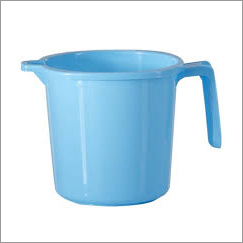 Plastic Mug - 500ml Light Blue 10x8x12 cm | Crack Resistant Durable Easy Use Lightweight Stylish Design
