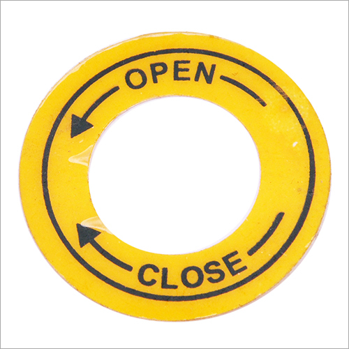 Open Close Sticker