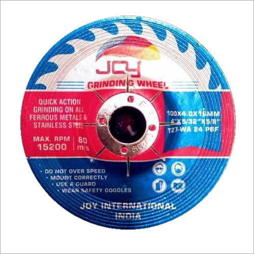 Depressed Center Grinding Wheel By Joy International