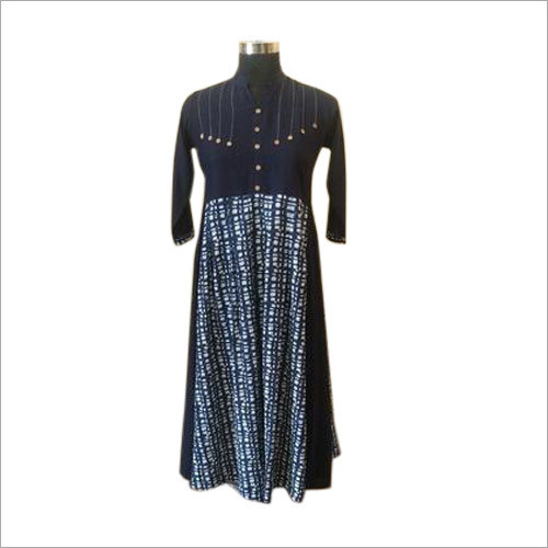 Rayon Long Kurti