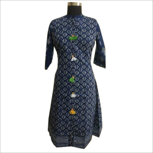 Embroidered Rayon Kurti