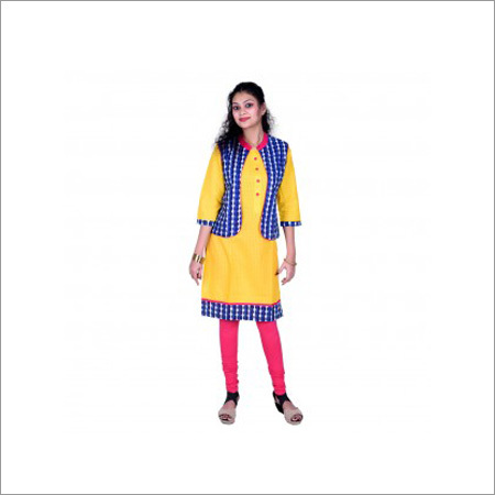 Cotton & Rayon Ladies Fancy Kurti