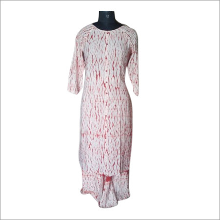 Tie & Die Work Kurtis Plazo