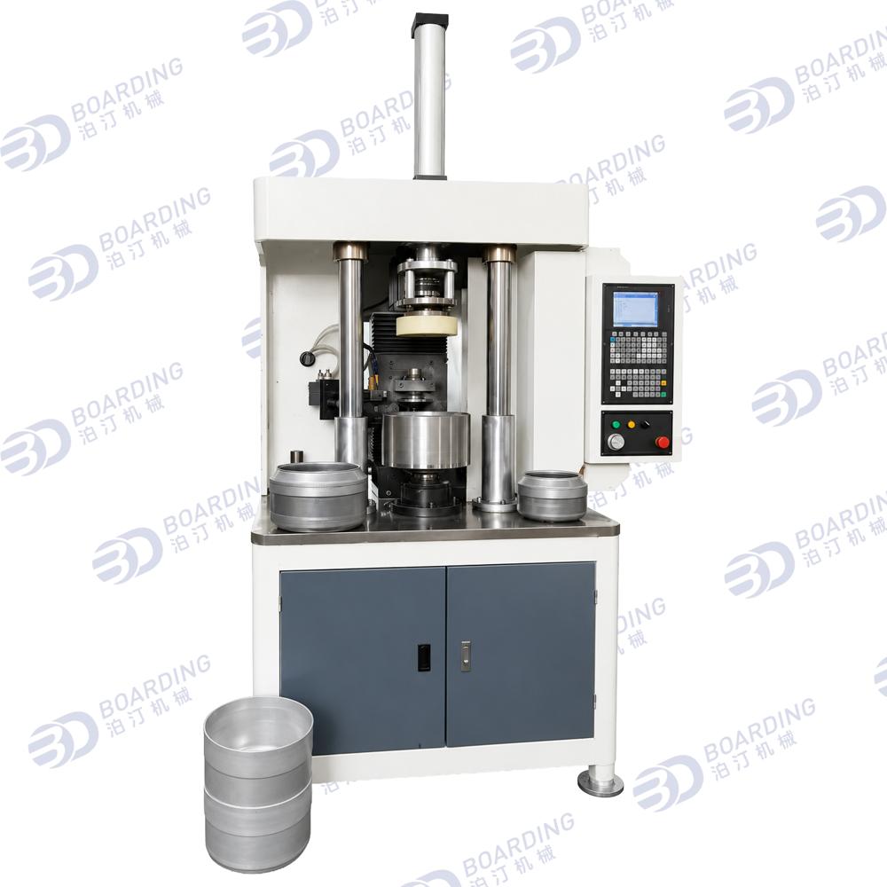 Cookware CNC Pressure Cooker Necking Machine