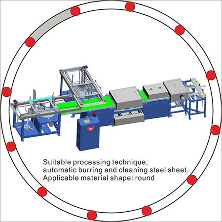 Automatic cleaning and burring machine By SUZHOU BOARDING INDUSTRIAL CO. LTD.