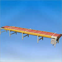 Glass offcut conveyor belt