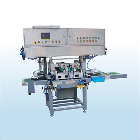 Double head drilling machine