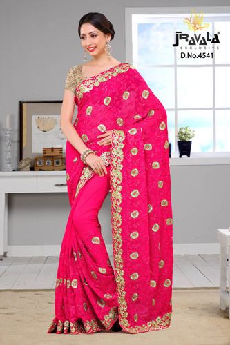 Applique Sarees