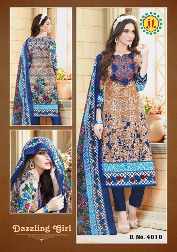 KARACHI COTTON UNSTITCHED SALWAR KAMEEZ