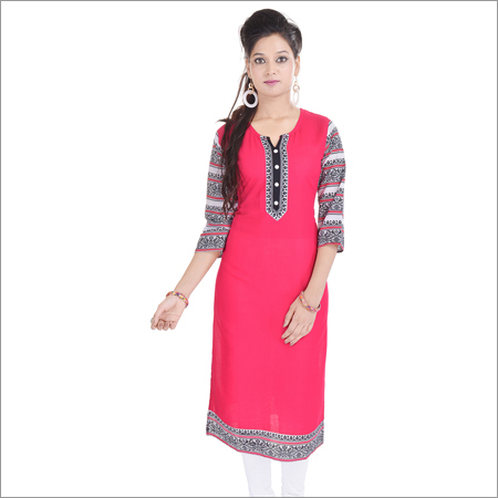 LADIES COTTON KURTIS