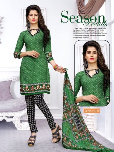 AMERICAN CRAPE FABRIC SALWAR KAMEEZ