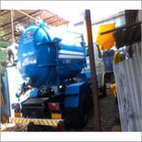 Blue Sewer Suction Cum Jetting Machine