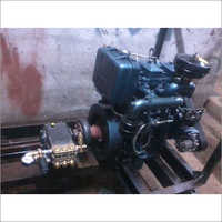 Navy Blue Diesel Engine Water Jet Cleaner