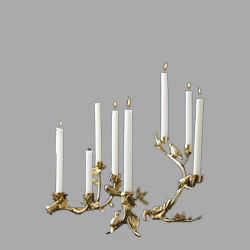 Fancy Lighting Candles - Color: White