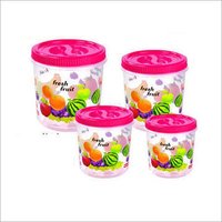 Pink Household Container
