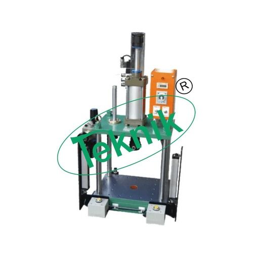 Pneumatic Press Machine - Max Output 200kg to 1000kg, Dual Pushbutton & Foot Switch Options, 100mm Standard Stroke