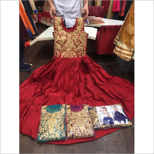 New Heavy Embroidered Anarkali salwar suits