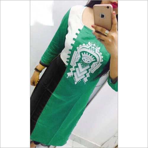 Ladies Printed Cotton Kurti