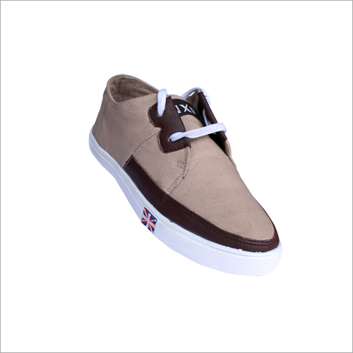 Mens Flat Canvas Casual Shoe