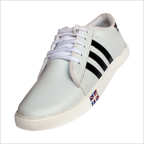 Mens White Casual Shoe