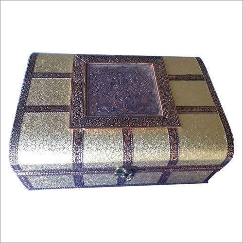 Carved Wooden Jewellery Box